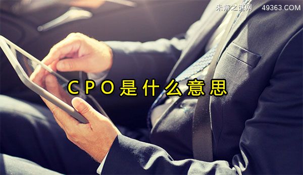 CPO是什么意思