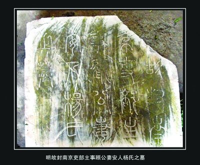 南京发现顾璘先人墓碑 六朝时为风水宝地(图)