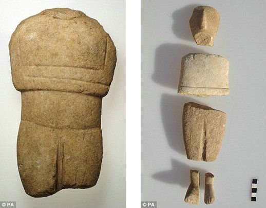 爱琴海岛出土数百件4500年前残缺雕像