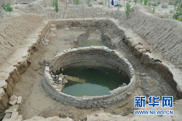河北青县发现罕见 跨越汉唐金三个朝代古墓群