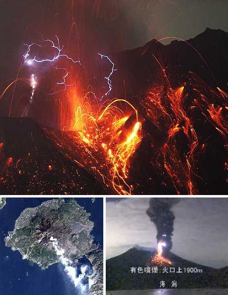 7大最壮美的火山闪电场景