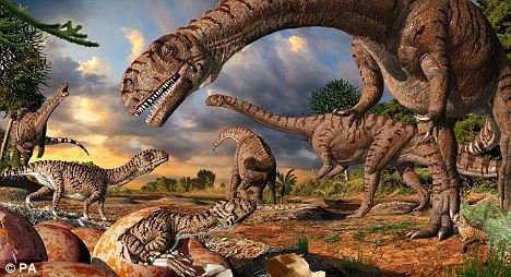 1.9亿年前最古老恐龙巢窝包含340枚恐龙蛋