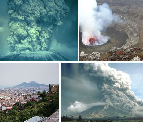 印度尼西亚坦博拉火山(资料图)