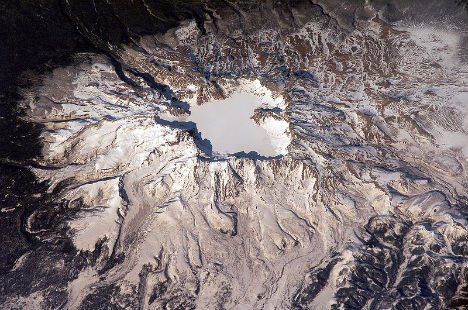 长白山火山（资料图）