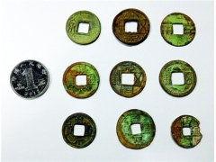 乐桥发现铜币达80万枚左右 整理出47种