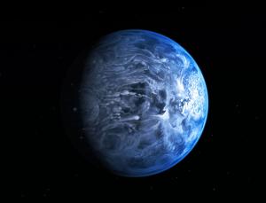 炙热系外行星显示惊叹的深蓝色