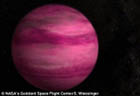 新发现“粉色”星球挑战了当前巨行星形成理