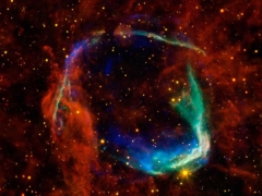 超新星可能朝早期太阳系内喷射了物质