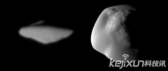 土星卫星外形怪异似飞碟之谜