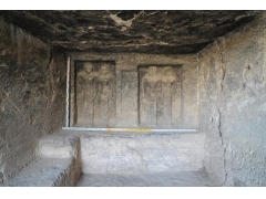 埃及吉萨金字塔附近发现4300年前神秘壁画