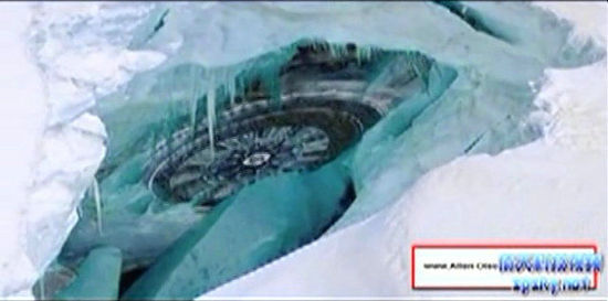 南极洲发现外星人基地？飞碟残骸藏身南冰洋底
