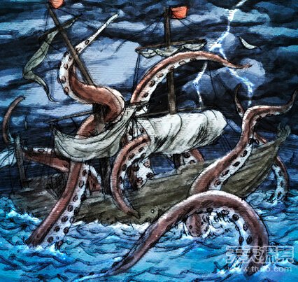 海底存可怕怪物：北海巨妖已经苏醒