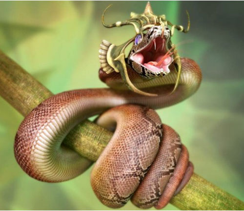 绿茸线蛇