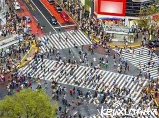 地球上人口最多的地方：日本东京
