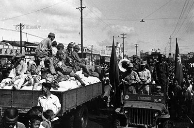 1945年：投降后的日本人在中国