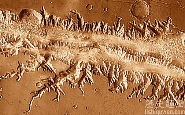 火星表面的水