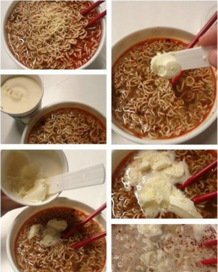 方便面雪糕 盘点7大丧心病狂的泡面料理