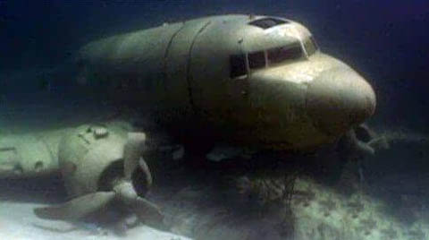 百慕大三角之谜——海底的飞机