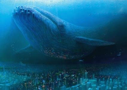 世界上最大的鲸鱼，体重190吨