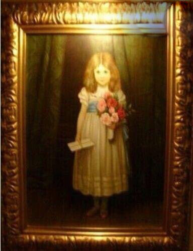世界十大禁画德裏斯基尔酒店的小女孩画像
