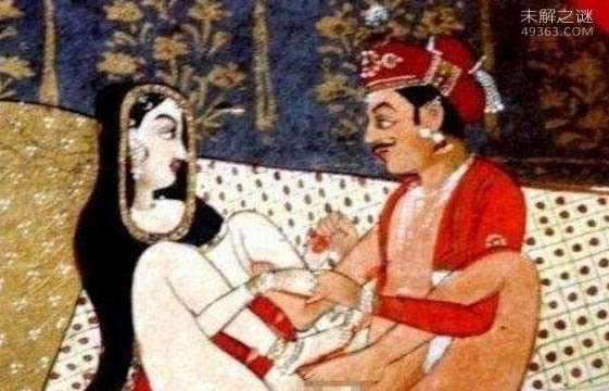弥漫着艺术的气息古代印度春宫图(图集)