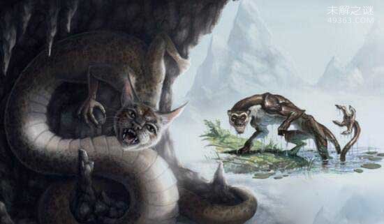 阿尔卑斯山神秘生物塔佐蠕虫的传说：蛇与猫的结合体