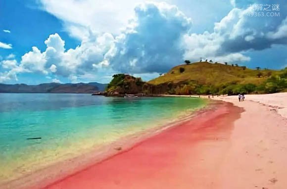 世界上最性感的海滩,印尼藏着一座少女心炸裂的粉色沙滩