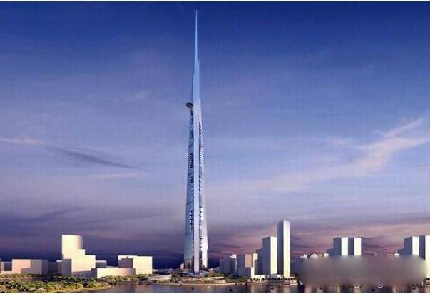 沙特王国塔,建成将为世界第一高楼(高1000米预计明年完工)