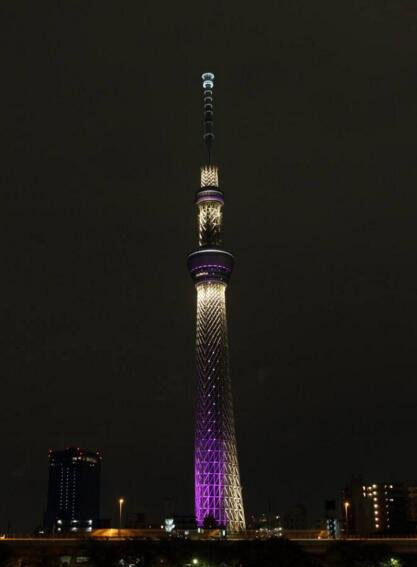 世界第一高塔,日本晴空塔高634米(世界第三高建筑物)