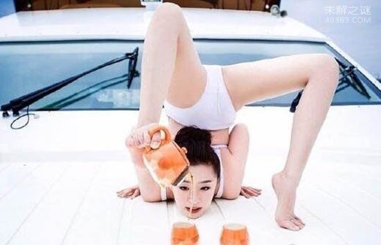 中国最柔软的女人,孙菲(柔软的长腿翘臀写真惊艳众人)