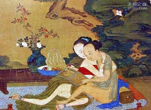 宋朝春画熙陵幸小周后图欣赏,元朝画家为抹黑宋朝皇室所作