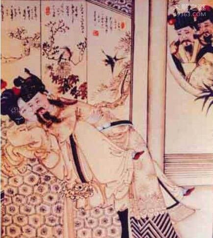 宋朝春画熙陵幸小周后图欣赏,元朝画家为抹黑宋朝皇室所作
