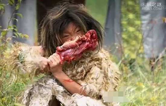 被狼养大的女孩,狼女卡玛拉(回归人类9年后去世)