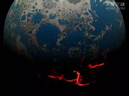 冥古宙时陨石撞击地球产生生命
