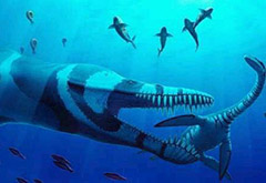 最新发现被称“海洋霸王龙”的新物种 命为科万上龙