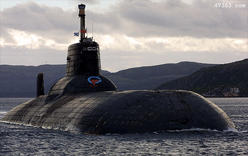 俄罗斯台风级核潜艇，全球十大最先进核潜艇