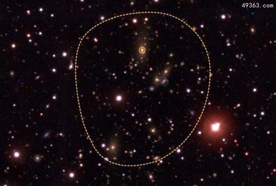 哈勃太空望远镜拍到最明亮星系团,宇宙最美五大星系