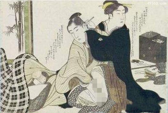 日本春宫图曾引领古代的嫁妆画“潮流”