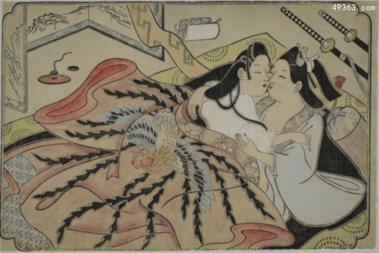 日本春宫图曾引领古代的嫁妆画“潮流”