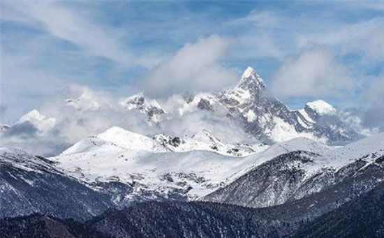 十大最美雪山-梅里雪山，藏传佛教的四大神山