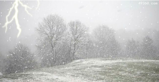 雷打雪预示大事件