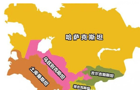 小知识：中亚五国是哪些国家，其中有3个和我国接壤(哈萨克斯坦实力最强) ！-图2