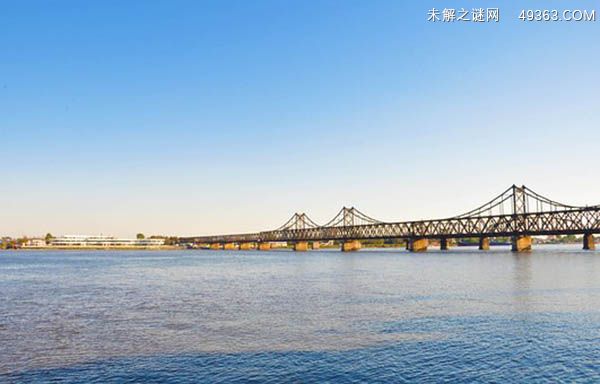 中国和朝鲜两国的界河就叫做鸭绿江