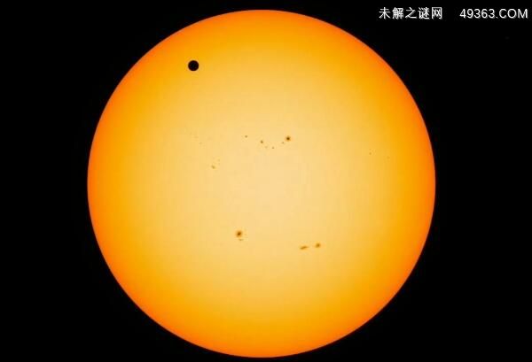 金星凌日现象，又称小日食