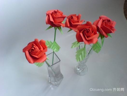 玫瑰花怎么折简单又漂亮