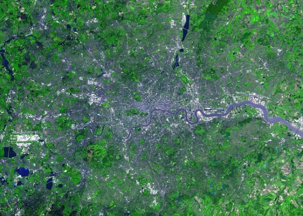 (图)美卫星拍最详细3d地图 覆盖地球99%大陆