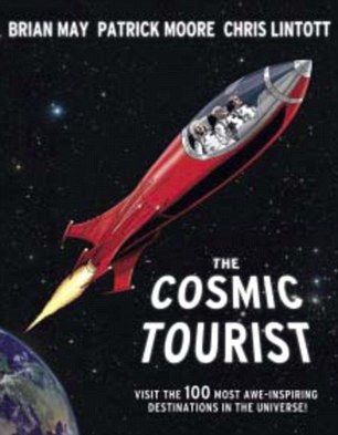 摩尔、布赖恩-梅以及克里斯-林托特合作的《宇宙游客》,由卡尔顿书局出版发行 摩尔、布赖恩-梅以及克里斯-林托特合作的《宇宙游客》,由卡尔顿书局出版发行