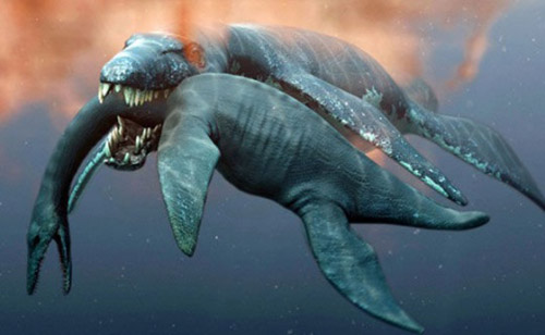 史上最凶猛的上龙：一口吞下大白鲨