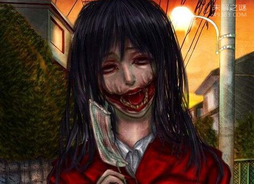 日本都市传说八尺大人,八尺女用美貌魅惑并专吃小孩