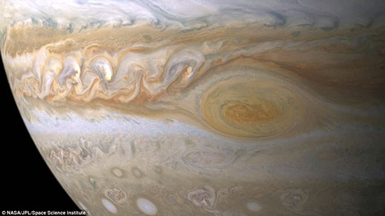 科学家观测到罕见木星大红斑爆发现象